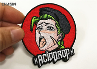 Size 8cmX6cm Character Image Hat Patches Iron - On Backing Heat - Cut